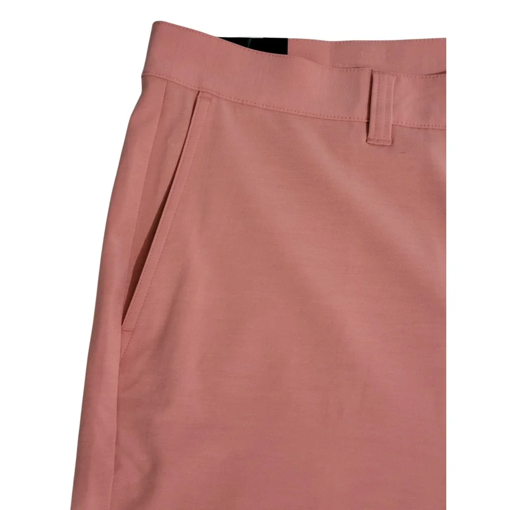 Travis Mathew Tech Chino Shorts Mens Size 42 Coral Orange 8